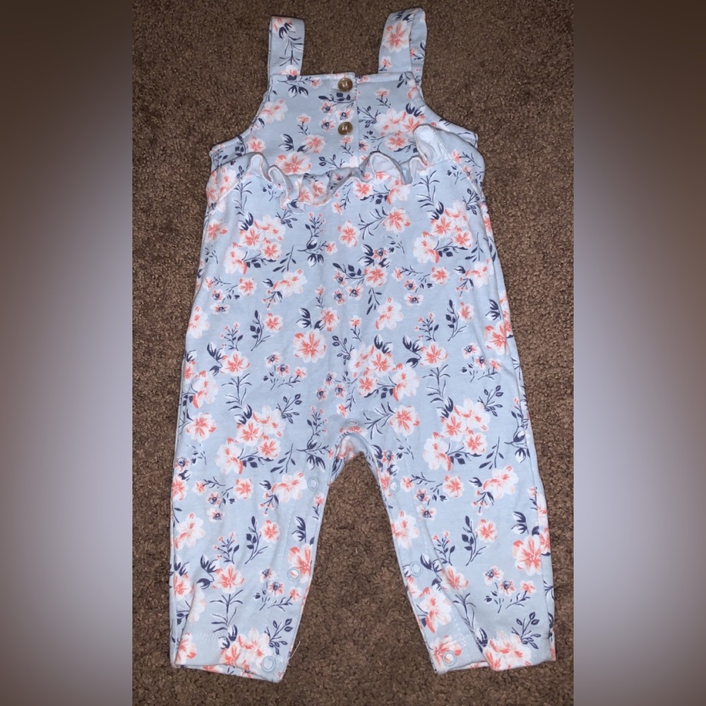 Nicole Miller floral jumpsuit.